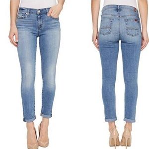 7 For All Mankind The Ankle Skinny Jeans